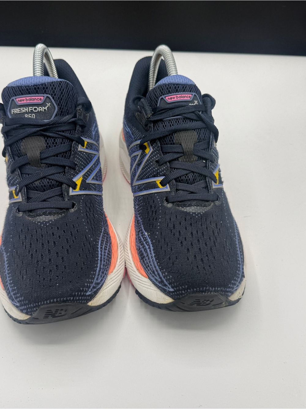 New Balance Blue Fresh Foam 860 v12 Lace Up Sneakers Active Athletic 8